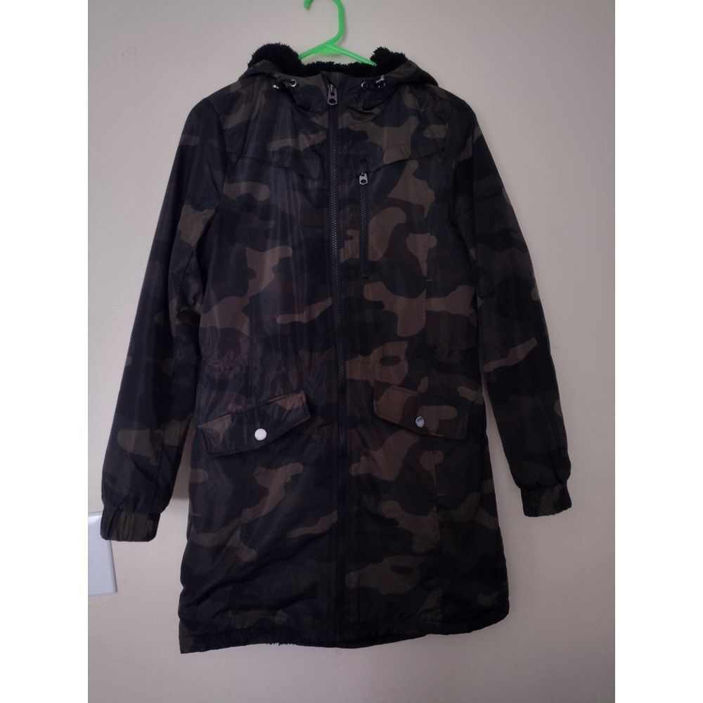 Lucky brand women's camo winter jacket size small
